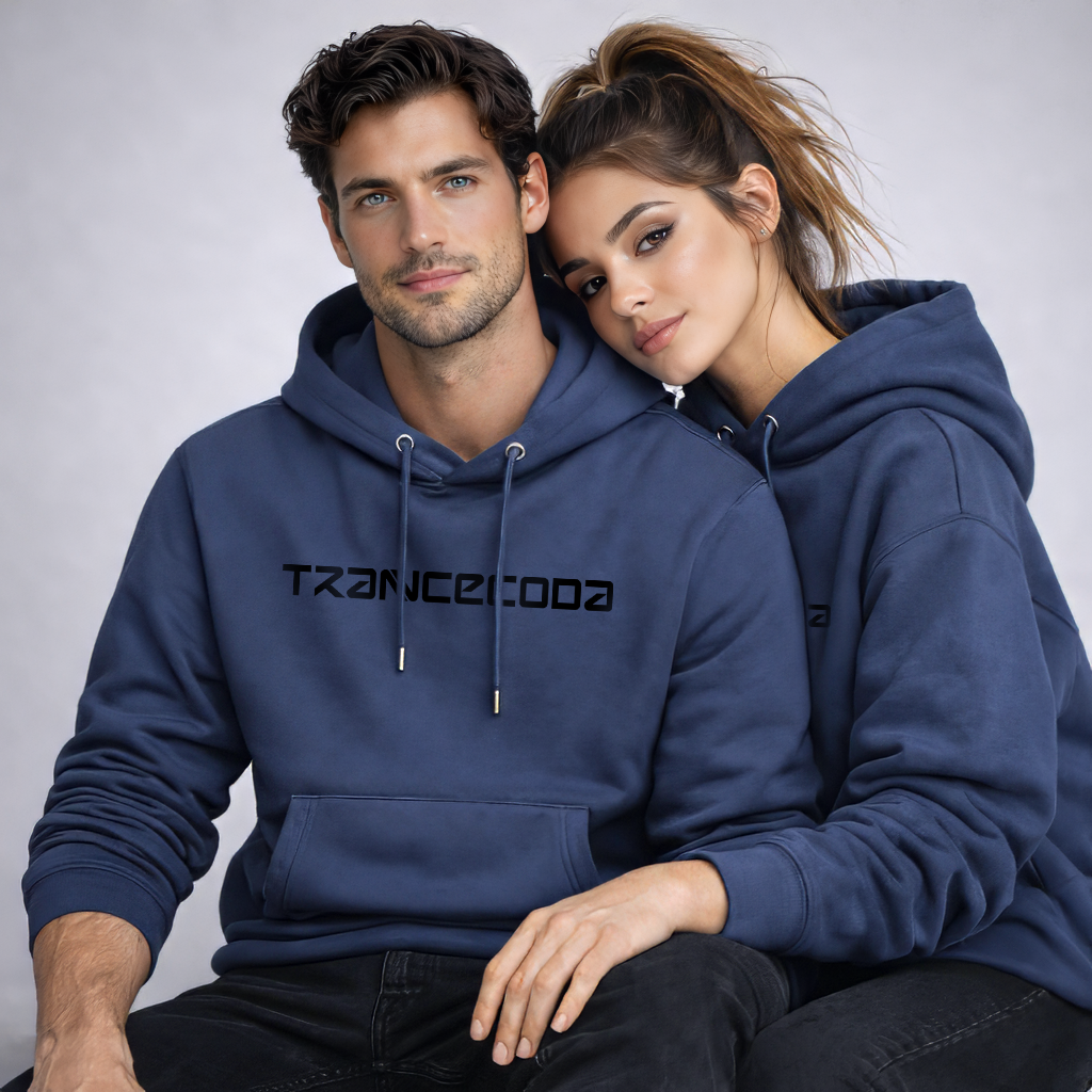 TRANCECODA Branded - Organic Hoodie Thick Oversized Hoodie