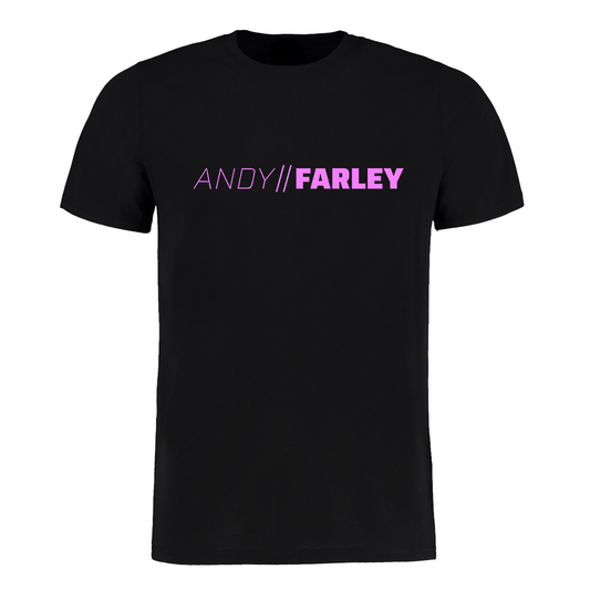 Andy Farley – Branded , Pink Printed, T-shirt