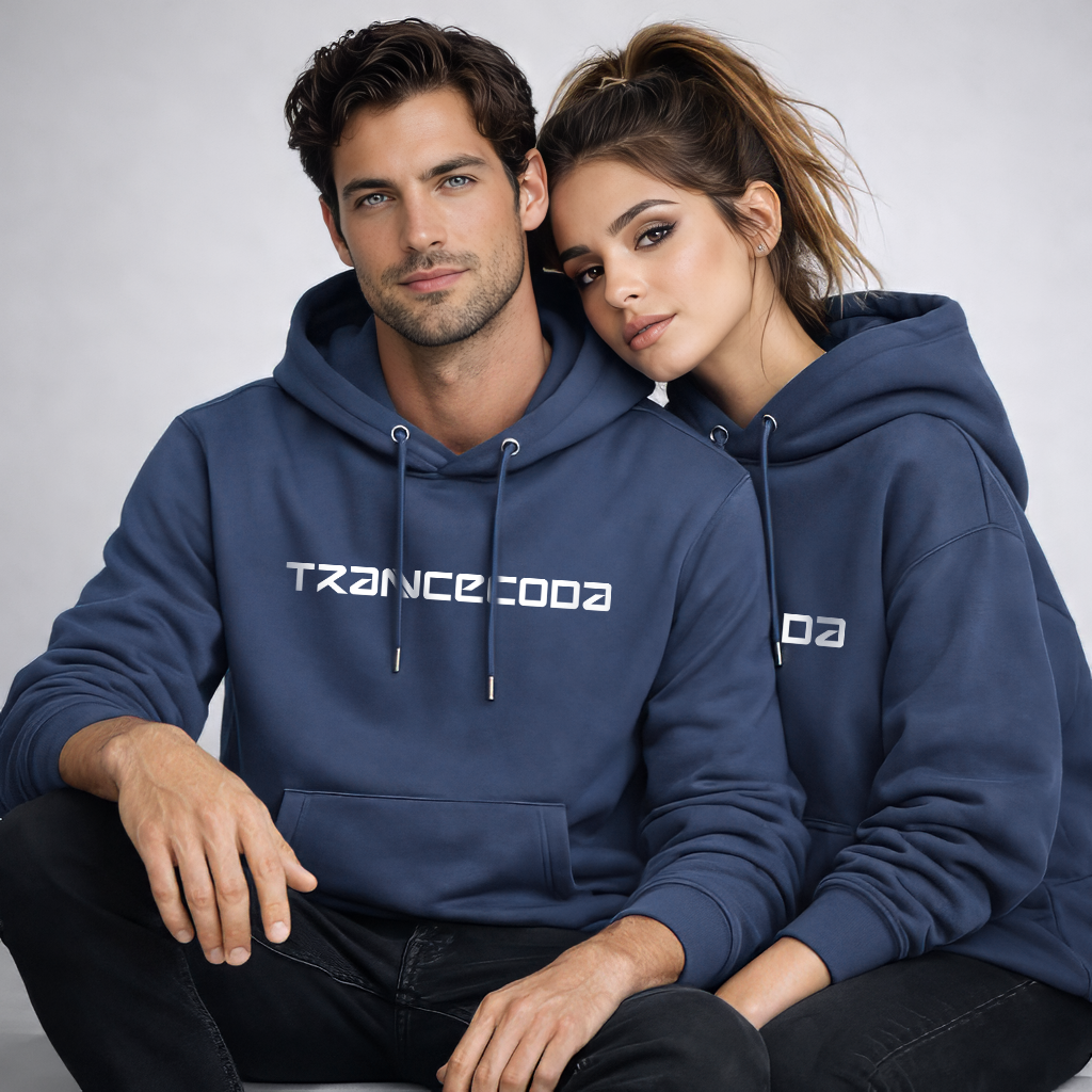 TRANCECODA Branded - Organic Hoodie Thick Oversized Hoodie