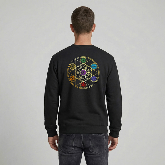 Dark Fusion Chakra Harmony Unisex Sweat-Shirt