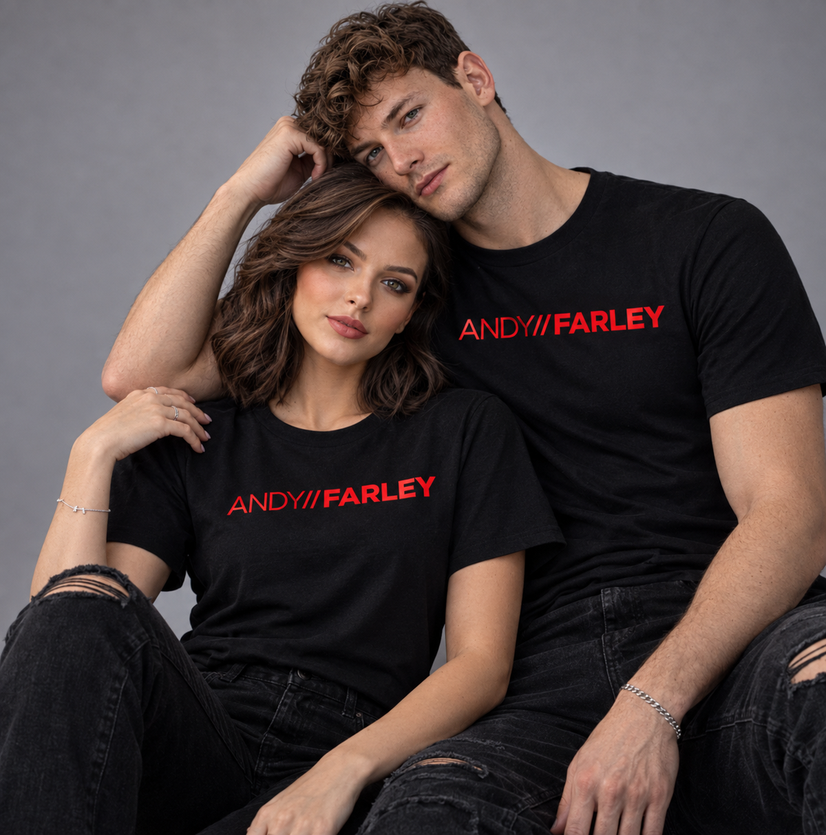Andy Farley – Branded , Heavy Weight, Printed, T-shirt