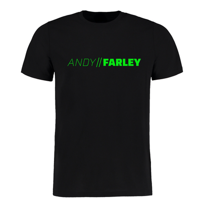 Andy Farley – Branded , Green Printed, T-shirt