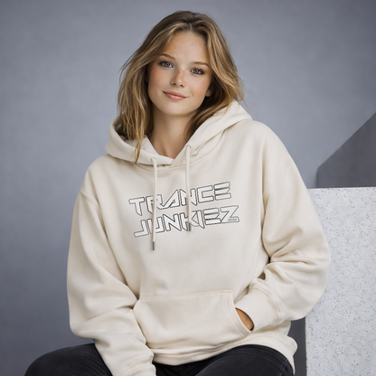 TRANCE JUNKIEZ – 2023 Branded - Organic Hoodie Thick Oversized Hoodie
