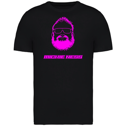 Mickie Ness Branded T-shirt - Colour-Shift: Neon Daylight, Glow in Dark and UV