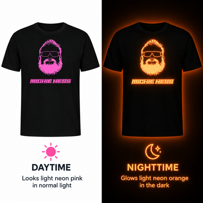 Mickie Ness Branded - Colour-Shift: Neon Daylight, Glow in Dark and UV - T-Shirts