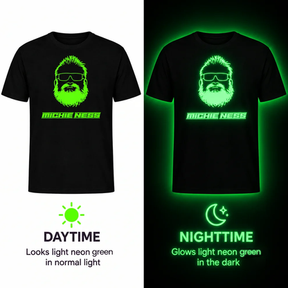 Mickie Ness Branded - Colour-Shift: Neon Daylight, Glow in Dark and UV - T-Shirts
