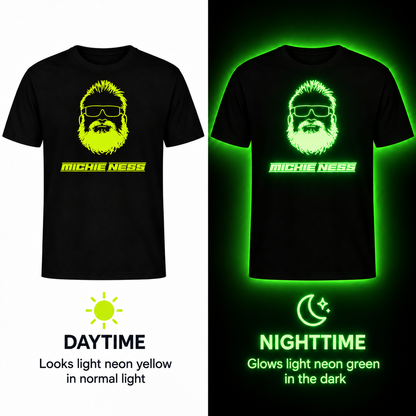 Mickie Ness Branded - Colour-Shift: Neon Daylight, Glow in Dark and UV - T-Shirts
