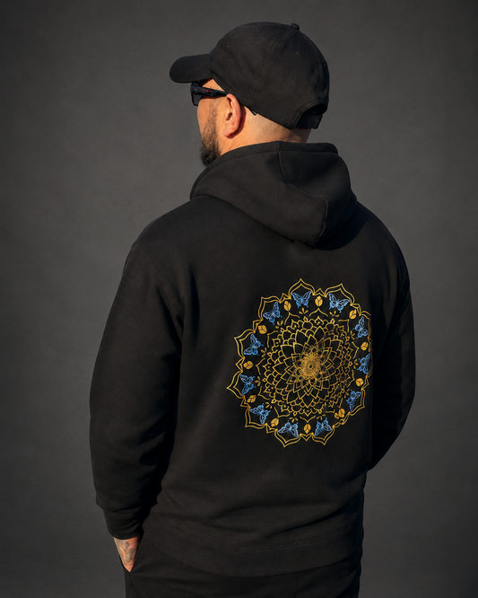 Trancecoda Recordings Ethereal Mystery Over-Sized Hoodie