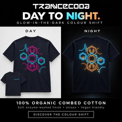 Trancecoda Branded Glow In The Dark Circuit T-shirt